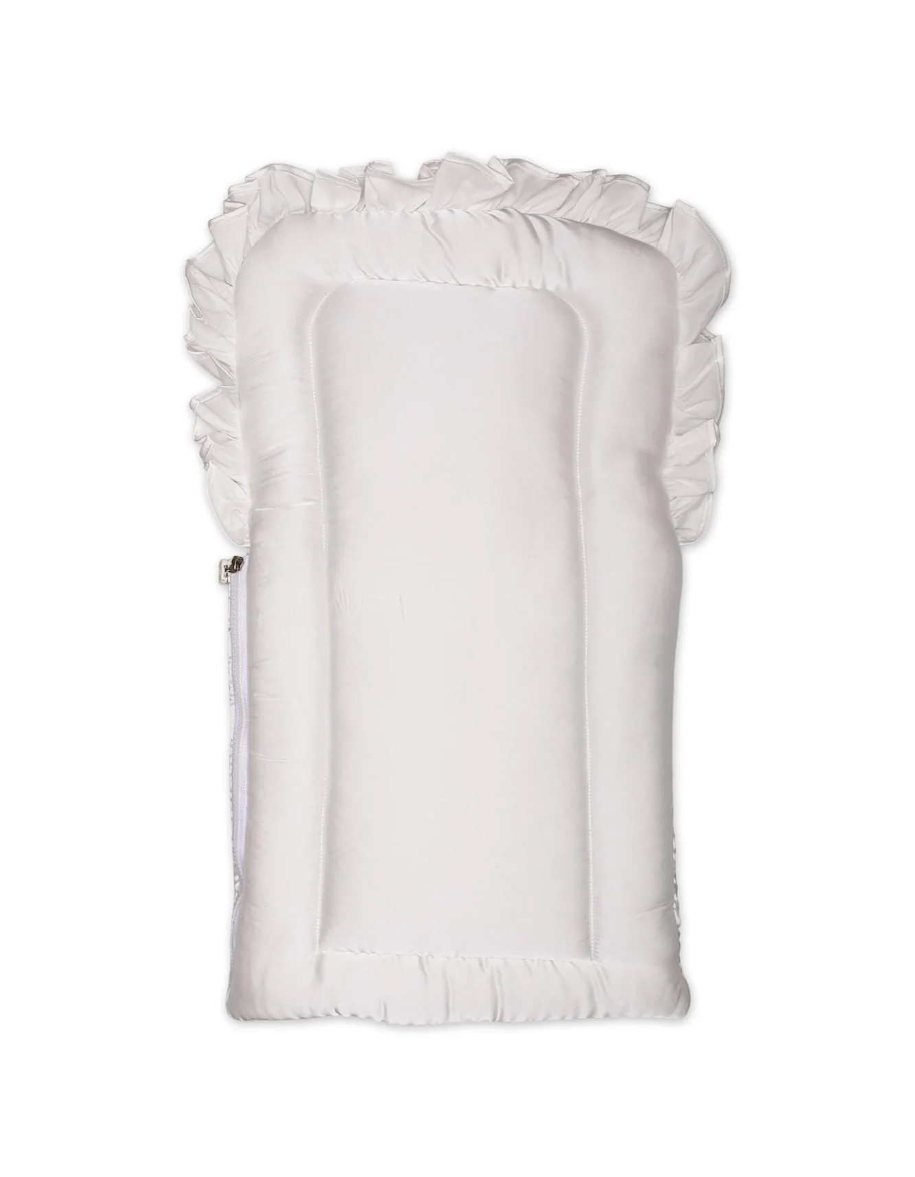 Zubaida's Carry Nest Frill White Pink Heart - Image 3