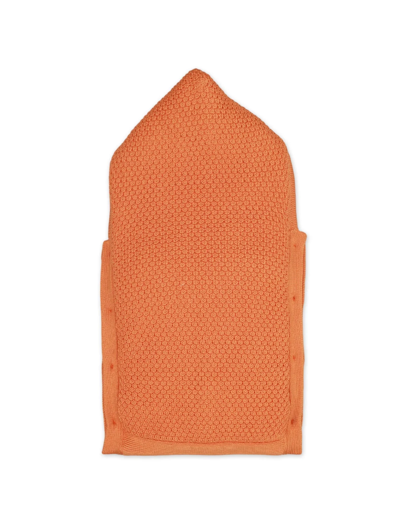 Zubaida's Carry Nest Woolen Orange Front Button - Image 3