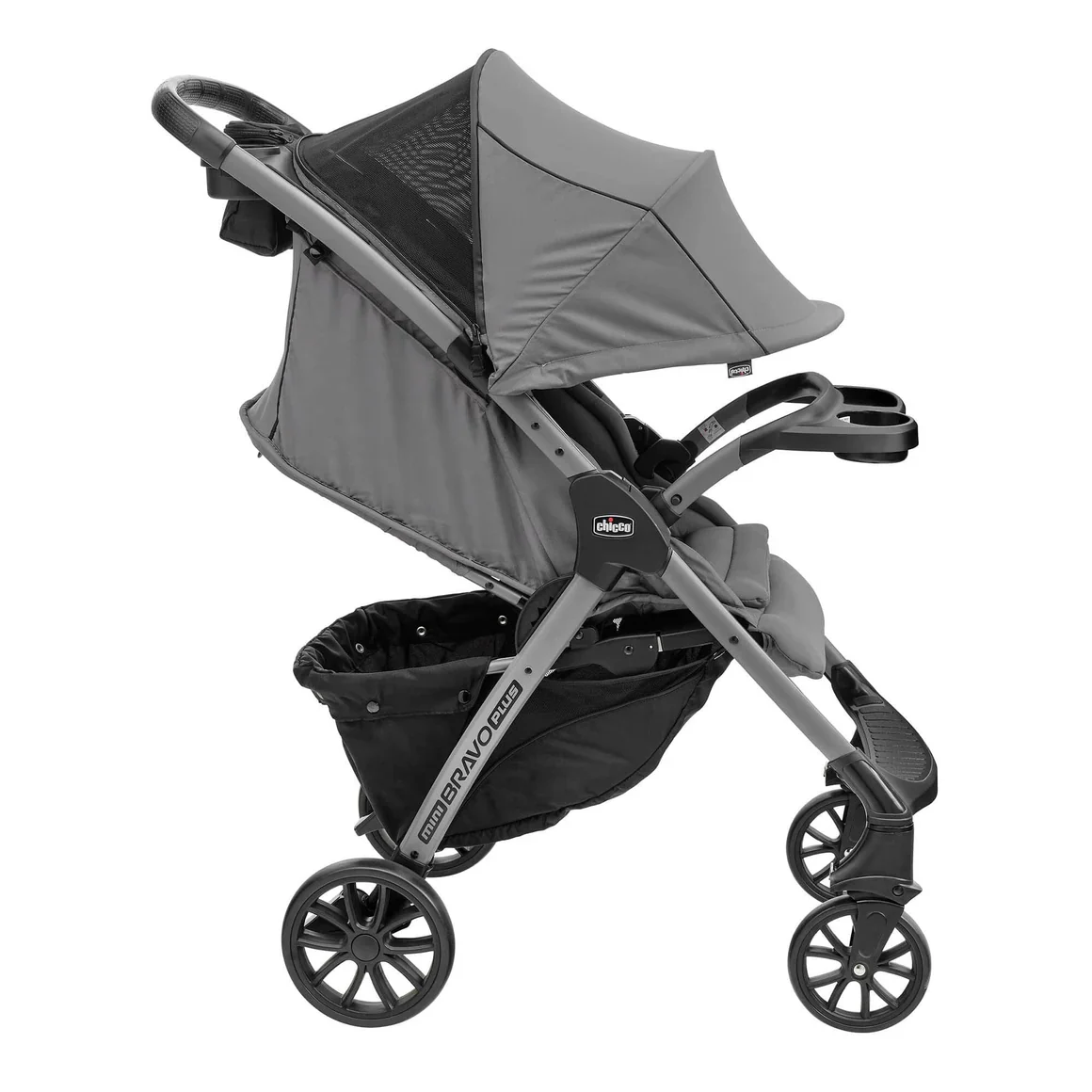 Chicco® Mini Bravo® Plus Lightweight Stroller Graphite 06079664210070 at Zubaidas Official™ Pakistan - Image 4
