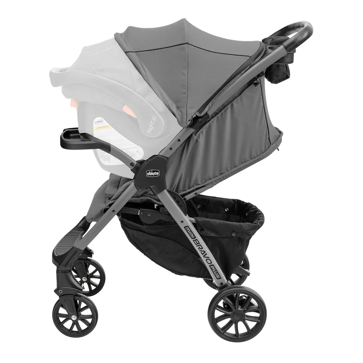 Chicco® Mini Bravo® Plus Lightweight Stroller Graphite 06079664210070 at Zubaidas Official™ Pakistan - Image 5
