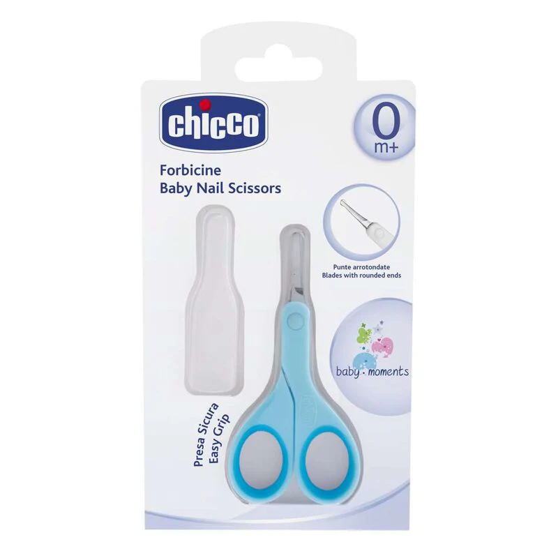 Zubaida's Chicco Baby Nail Scissors Blight Blue (Chi-00005912200000) - Image 3