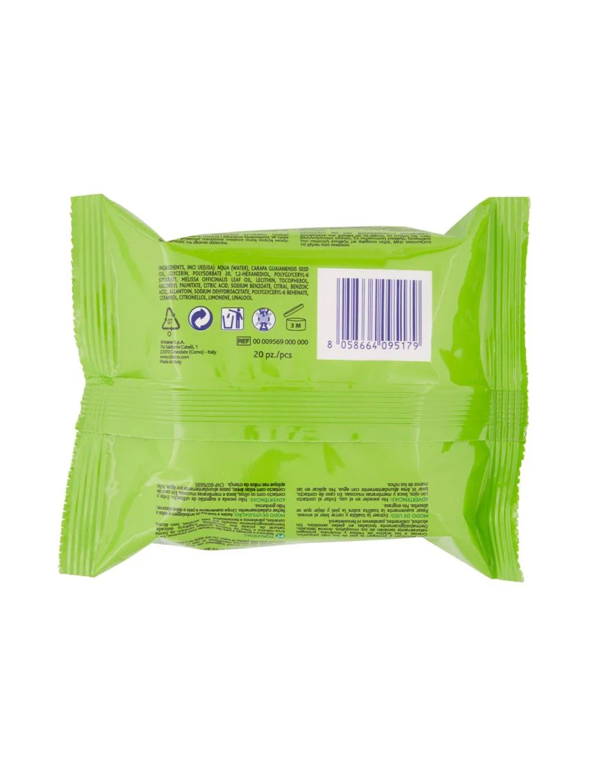Chicco Baby Refreshing and Protective Wipes 20 Pcs (Chi-00009569000000) - Image 2