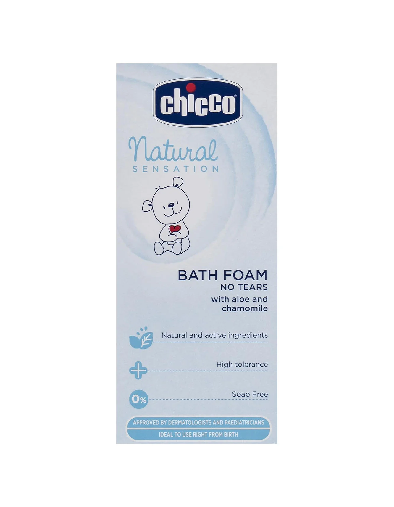 Zubaida's Chicco Bath Foam Nat Sens 200ML Intl (Chi-00007452100000) - Image 2