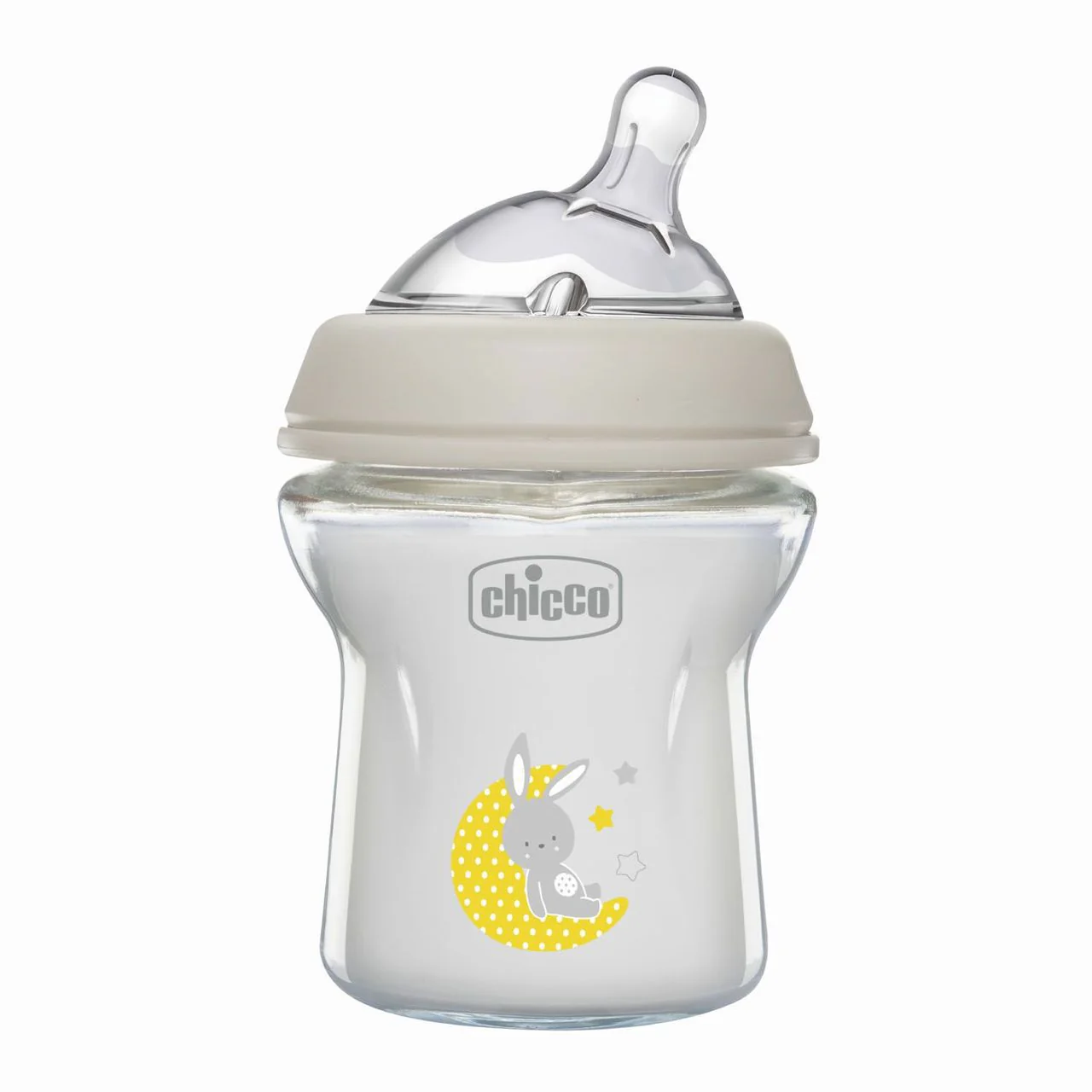 Chicco Feeding Bottle Natural Feeling Glass 0 M+ 150 ML 00081211300000 at Zubaidas Official™