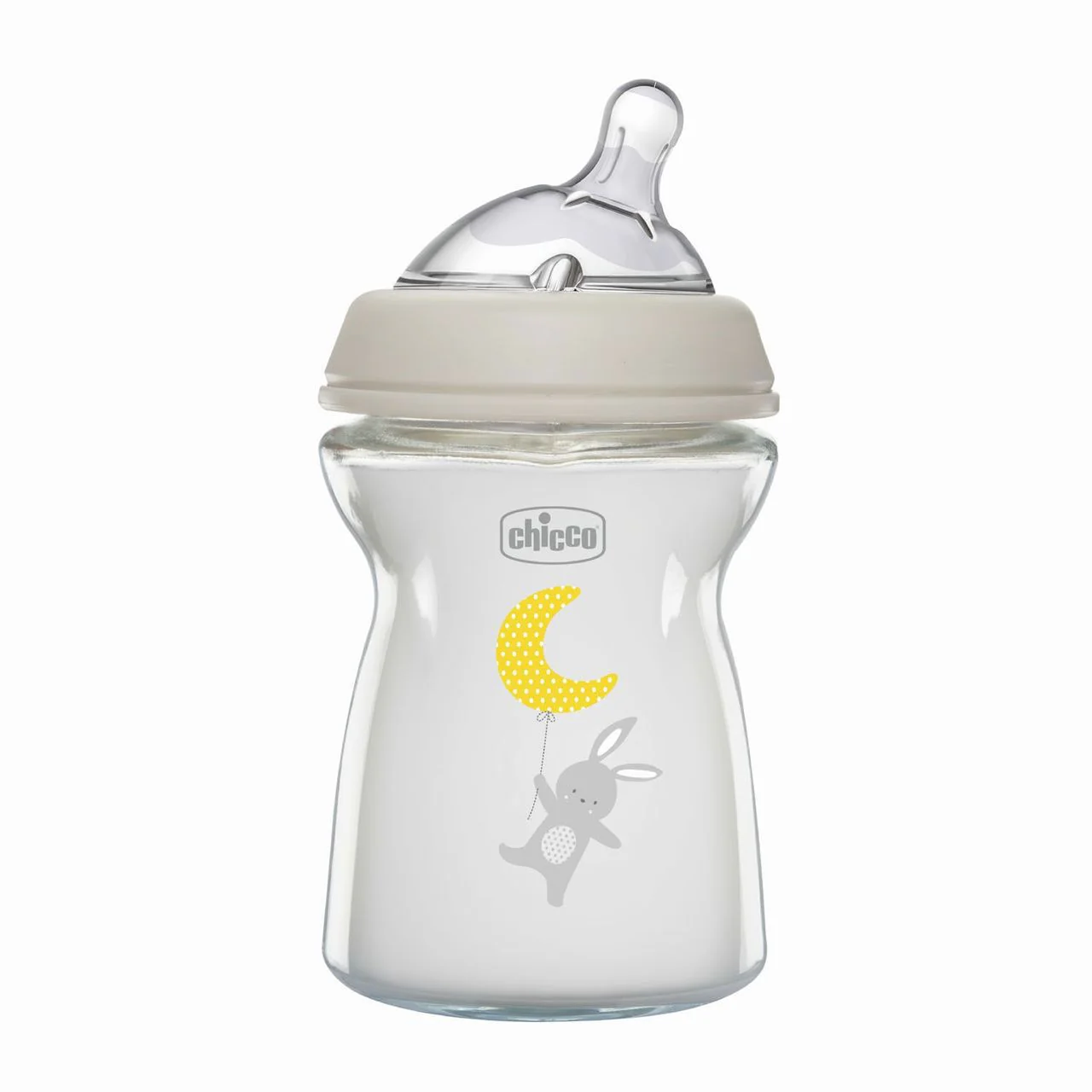 Chicco Feeding Bottle Natural Feeling Glass 0 M+ 250 ML 00081221300000 at Zubaidas Official™