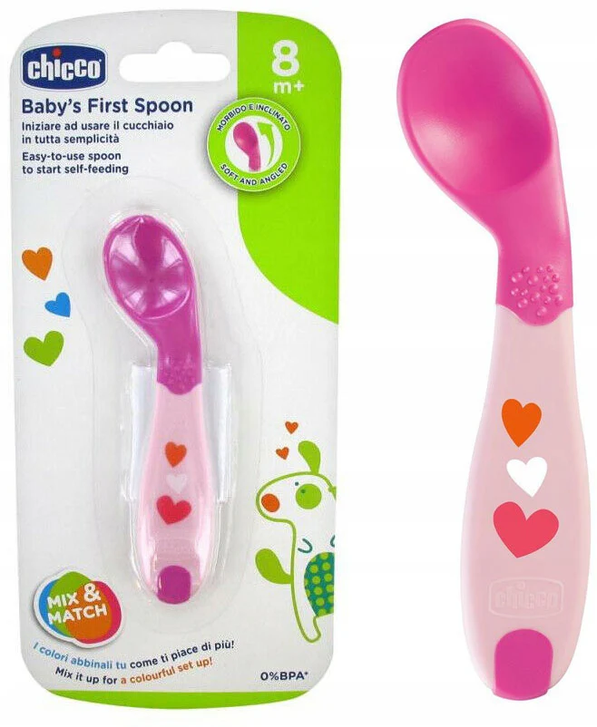 Chicco Baby's First Spoon 8 M+ 00016100100000 at Zubaidas Official™