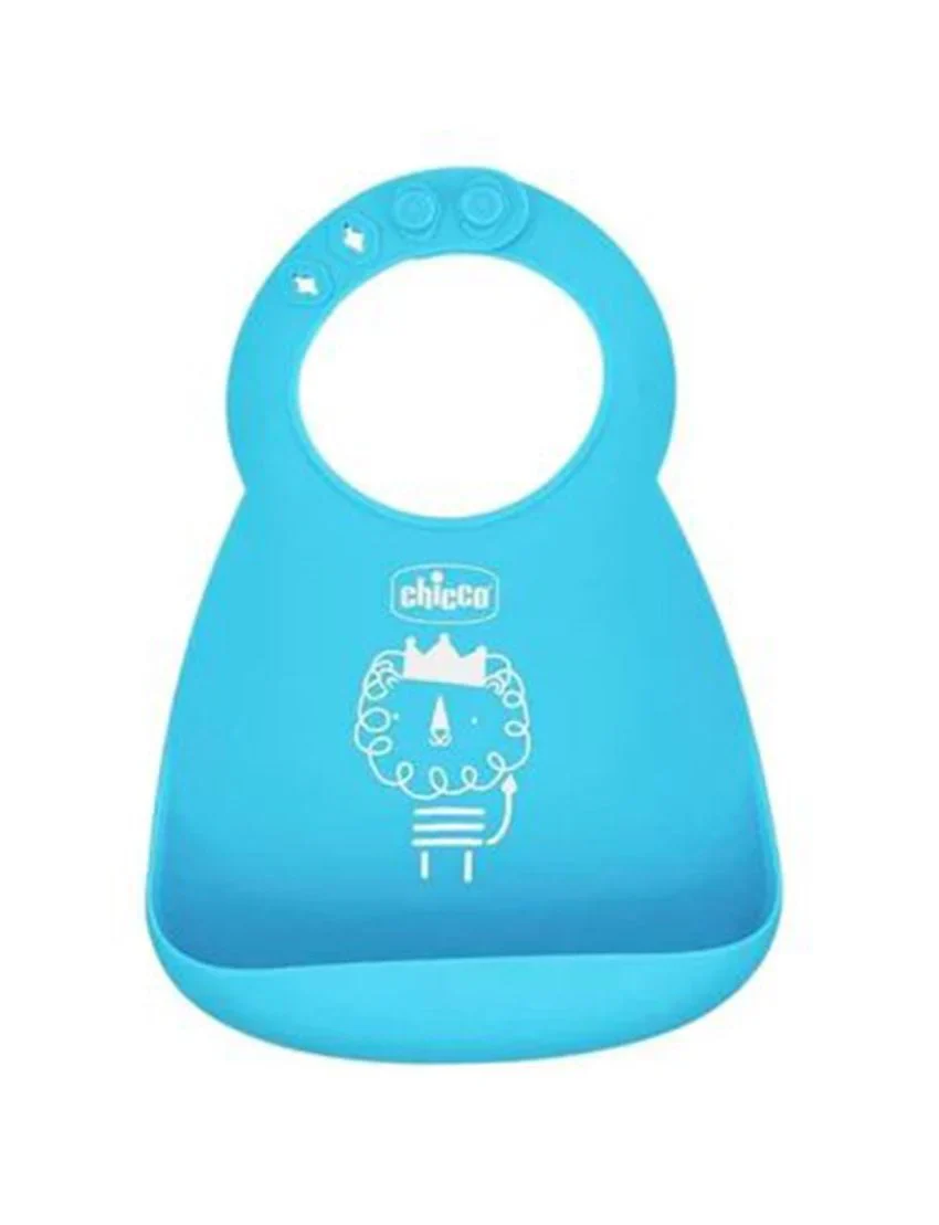 Chicco Silicone Bib With Crumble Catcher 00010219200000 at Zubaidas Official™