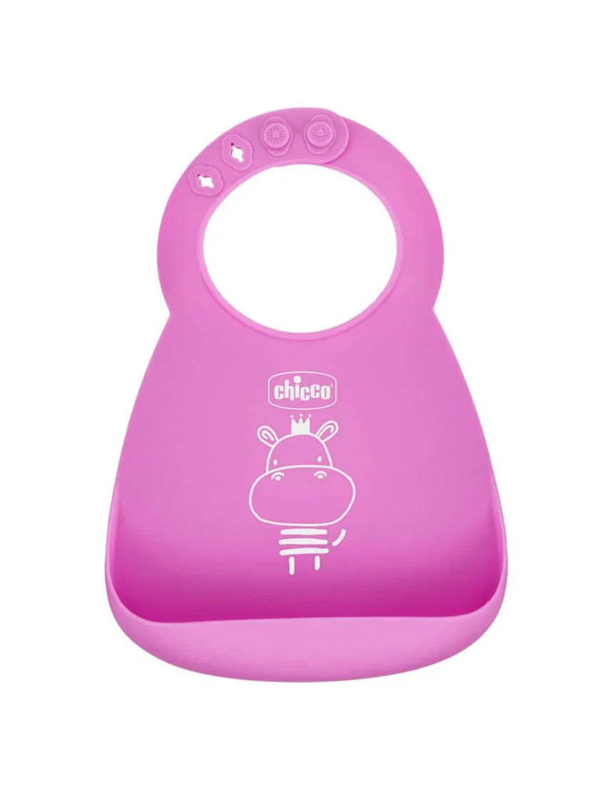 Chicco Silicone Bib With Crumble Catcher 00010219100000 at Zubaidas Official™
