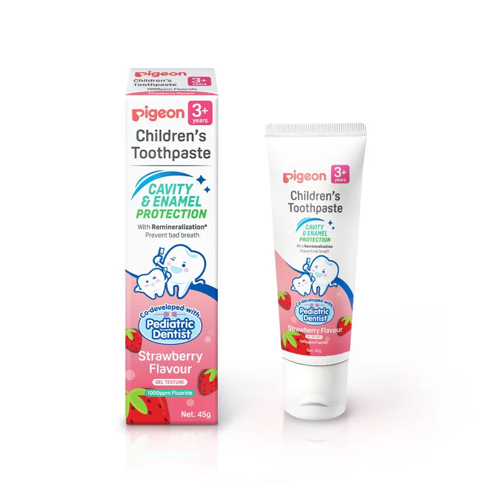 Children's Toothpaste Pigeon 45gm Strawberry H81418 at Zubaidas