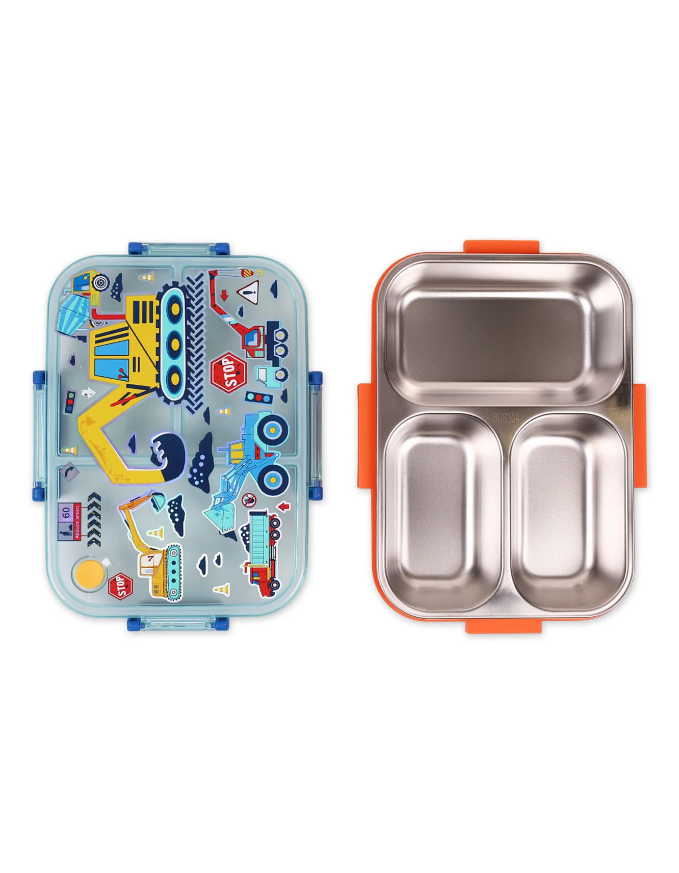 Lunch Box Construction Stainless Steel at Zubaidas Official™ Pakistan - Image 2