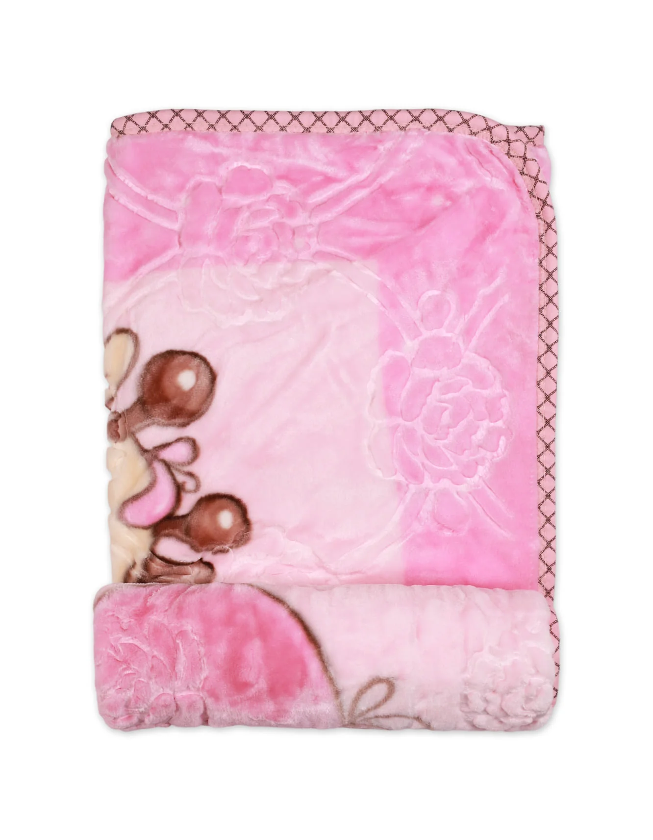 Cot Blanket Bambies® Giraffe Pink at Zubaidas Official™ Pakistan