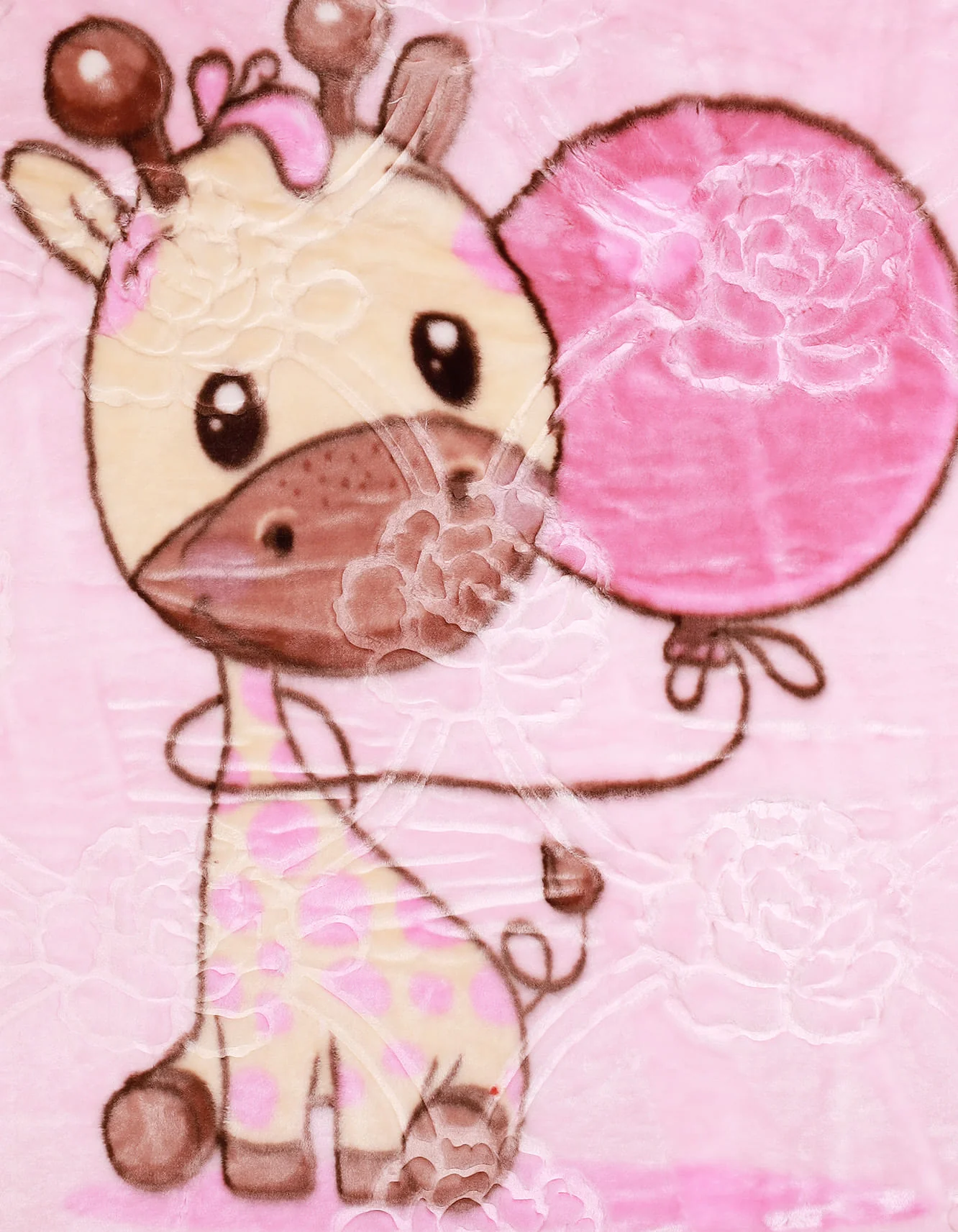 Cot Blanket Bambies® Giraffe Pink at Zubaidas Official™ Pakistan - Image 2