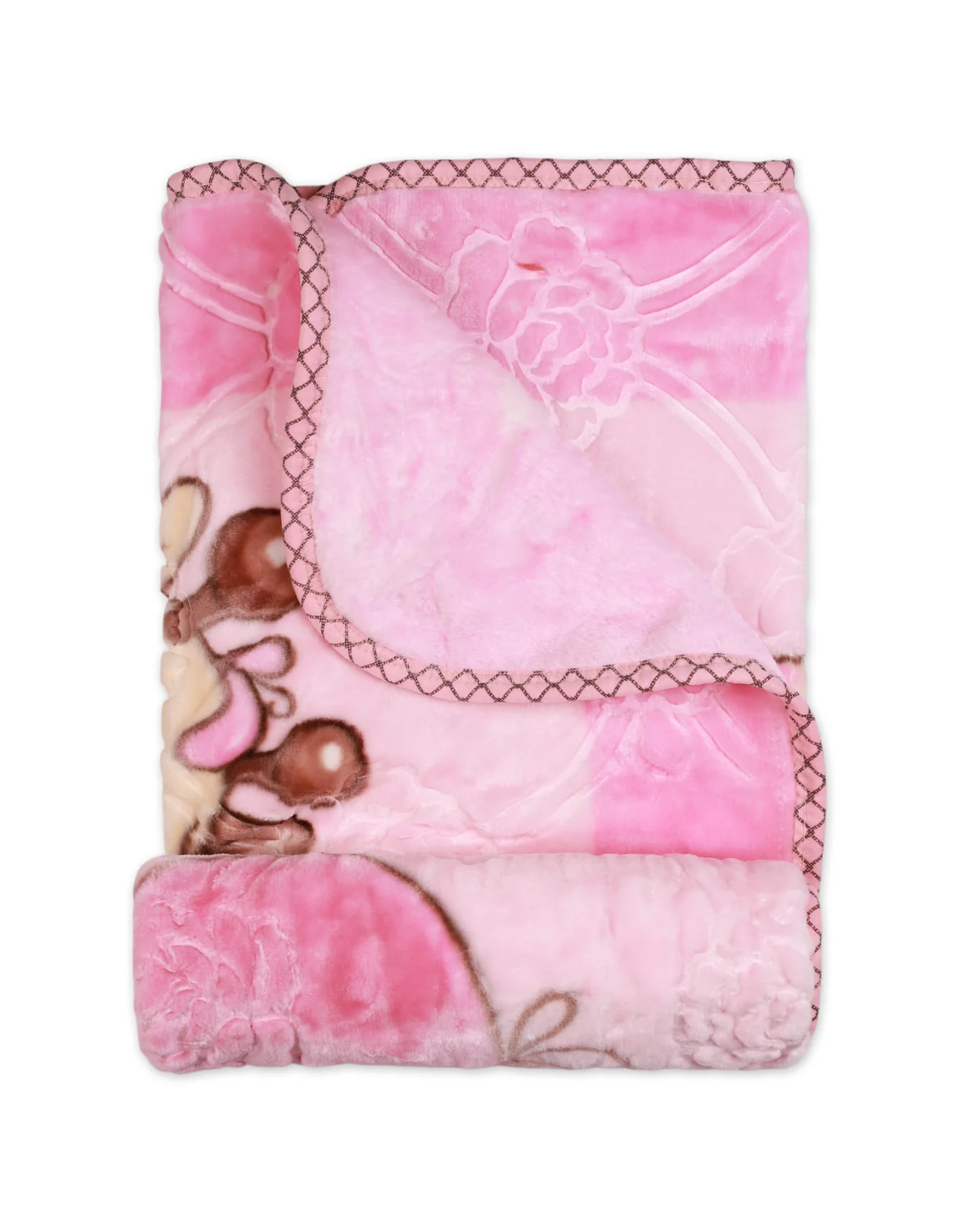 Cot Blanket Bambies® Giraffe Pink at Zubaidas Official™ Pakistan - Image 3