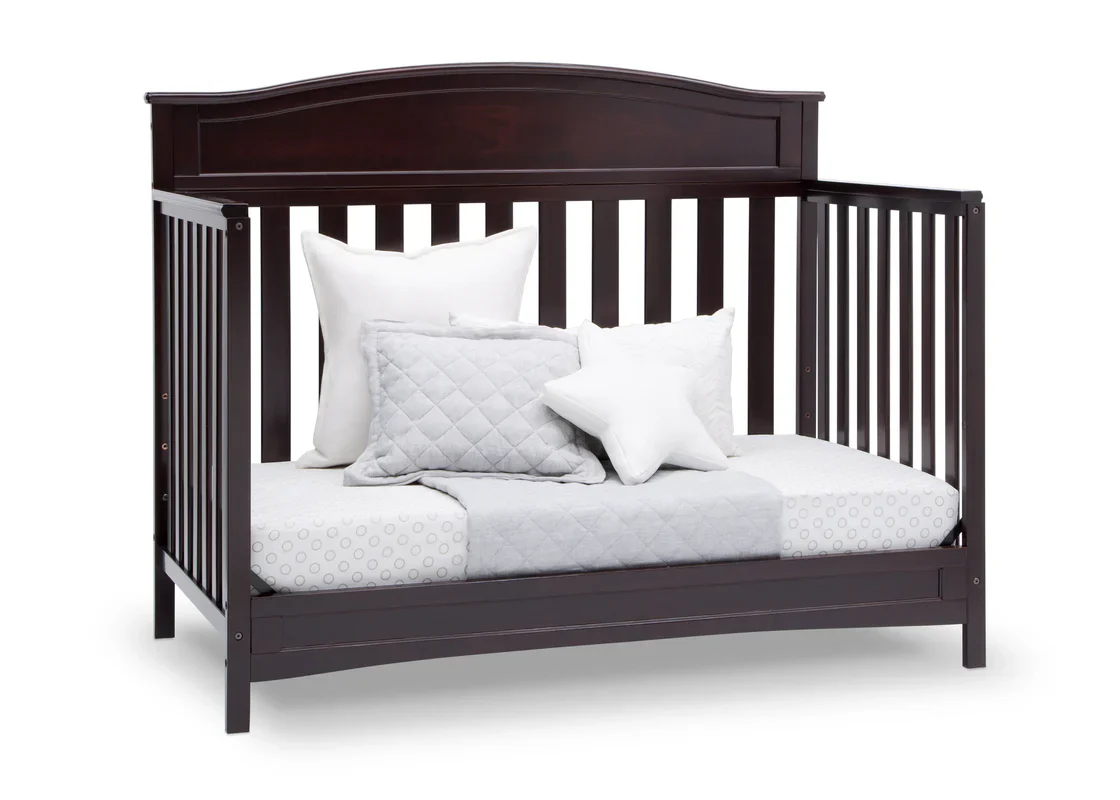 Delta Children Emery Convertible Crib 7380-207 Dark Chocolate at Zubaidas - Image 6