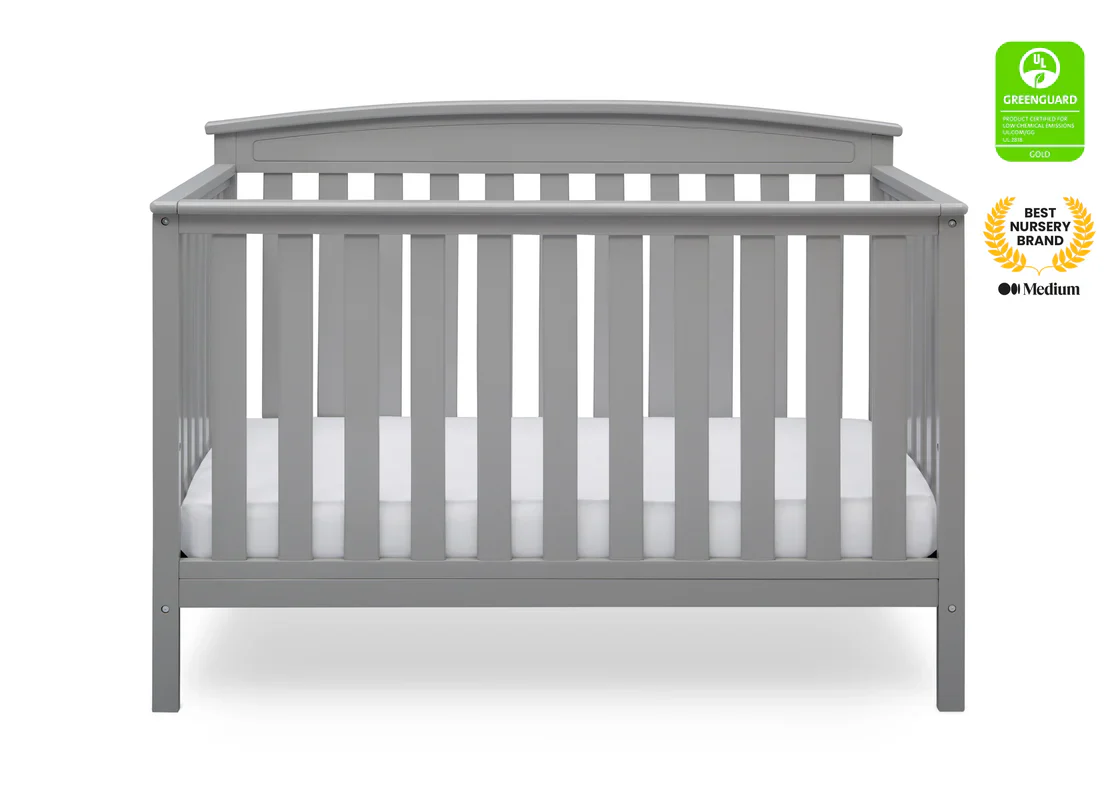 Delta Children Gateway Convertible Crib 7312-026 Grey at Zubaidas - Image 3