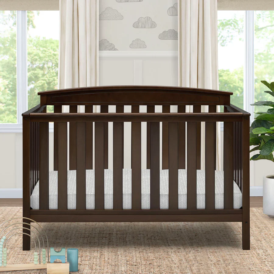 Delta Children Gateway Convertible Crib 7312-207 Dark Chocolate at Zubaidas - Image 4