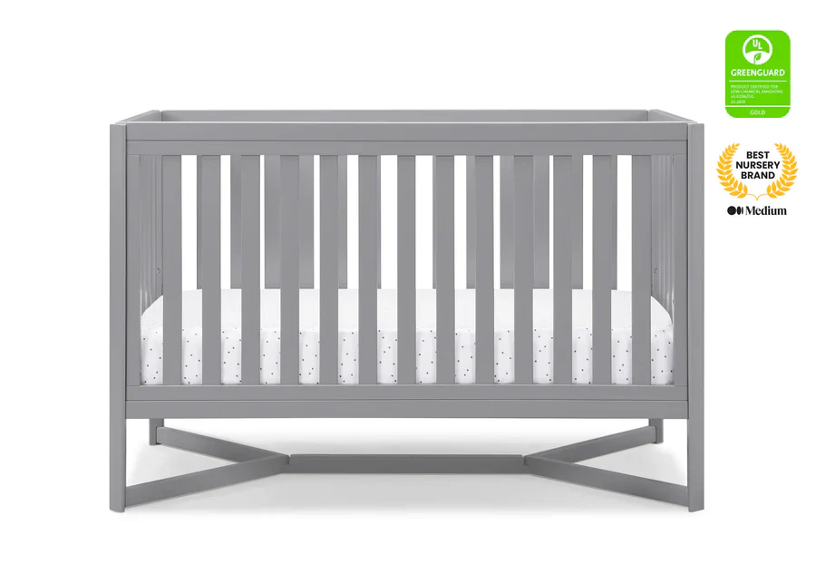 Delta Children Tribeca Convertible Crib 6792-026 Grey at Zubaidas - Image 3