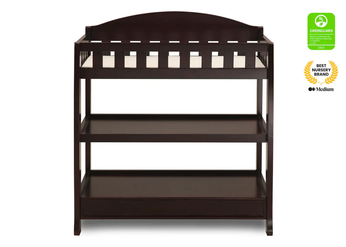 Delta Children Wilmington Changing Table 7530-207 Dark Chocolate at Zubaidas - Image 3