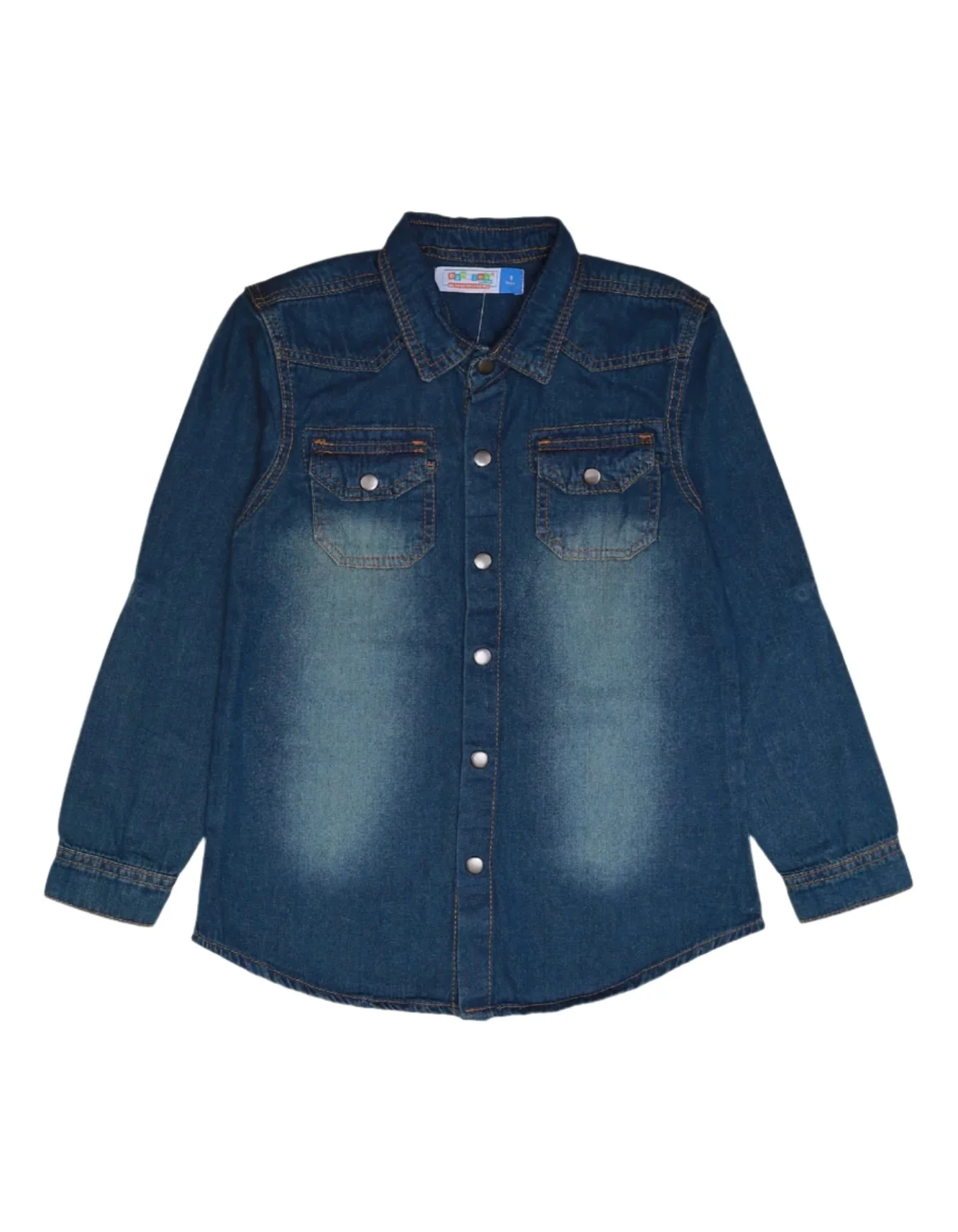 Zubaida's Denim Shirt for Boys - Toddler