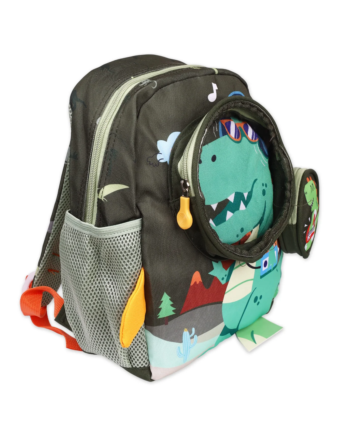 School Bag Dinosaur with Pouch at Zubaidas Official™ Pakistan - Image 2