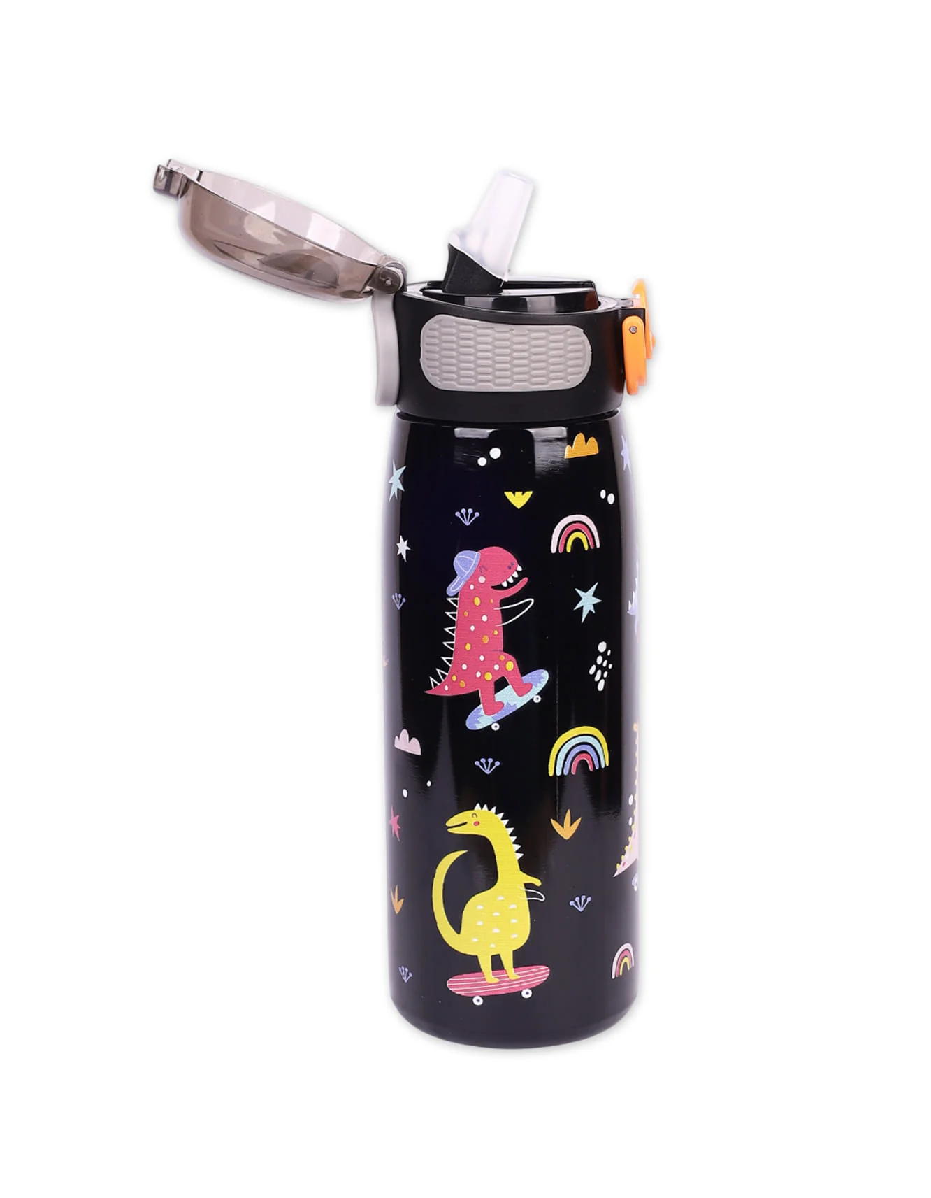 Water Bottle Dino Stainless Steel at Zubaidas Official™ Pakistan - Image 2