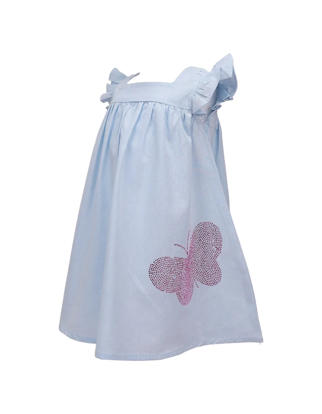 Zubaida's Dress with Diamontees Butterfly - Image 2