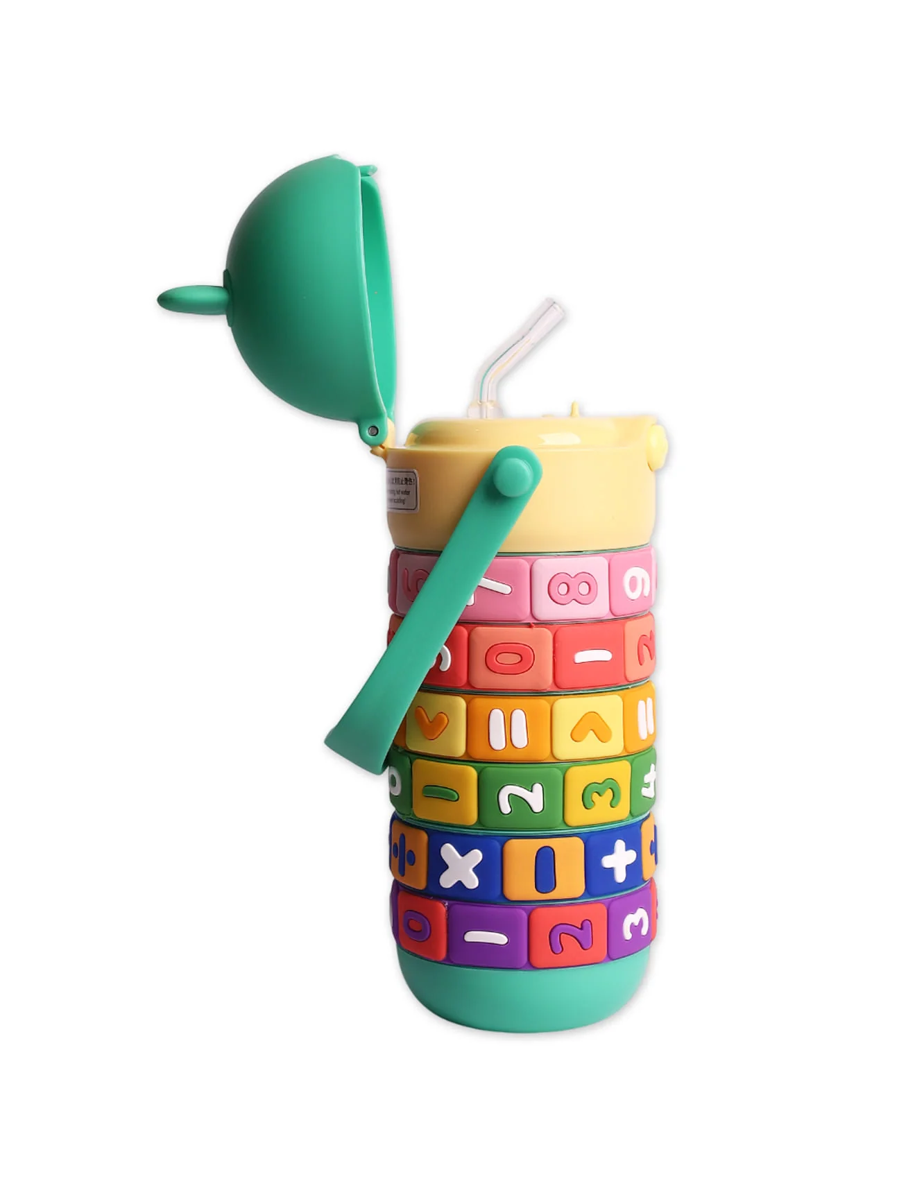 Water Bottle with Math Rings at Zubaidas Official™ Pakistan - Image 2