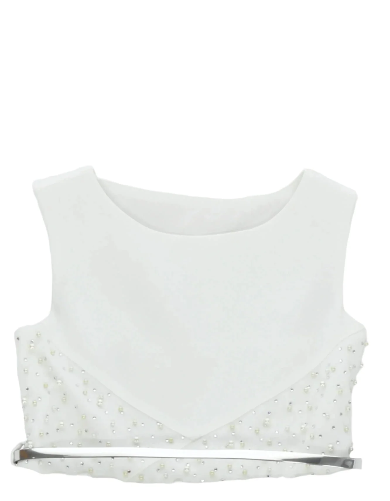 Zubaida's Fancy Dress Cream for Girls - Image 3