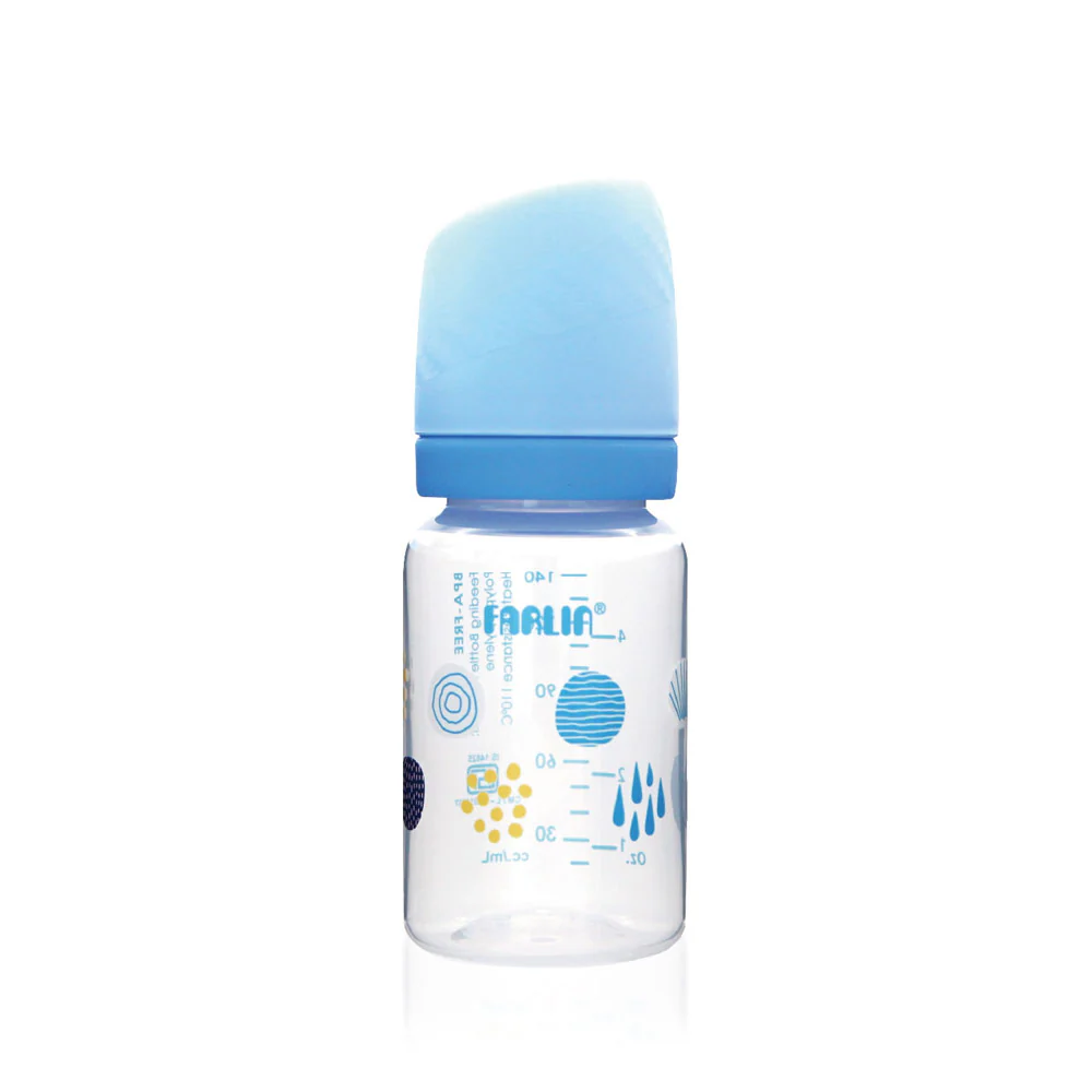 Farlin PP Standard Neck Feeder 140ML Blue AB-41022-B at Zubaidas Official™