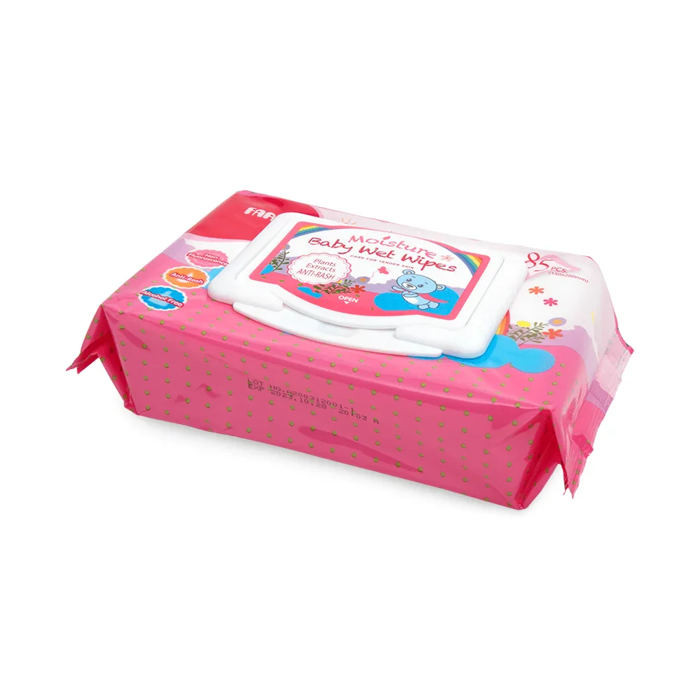 Zubaida's Farlin Baby Wipes 85 Pcs Anti-Rash - DT-006A - Image 2