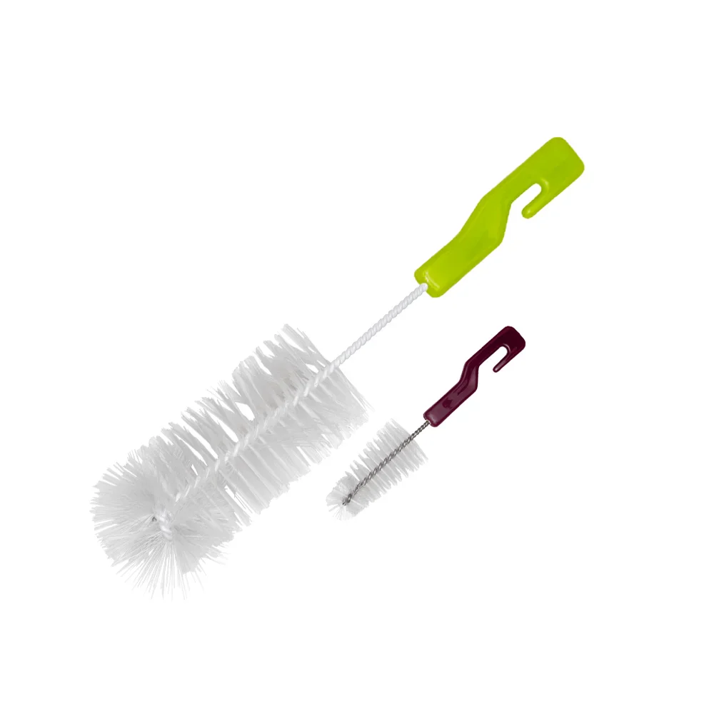 Farlin Bottle & Nipple Brush Green - BF-250