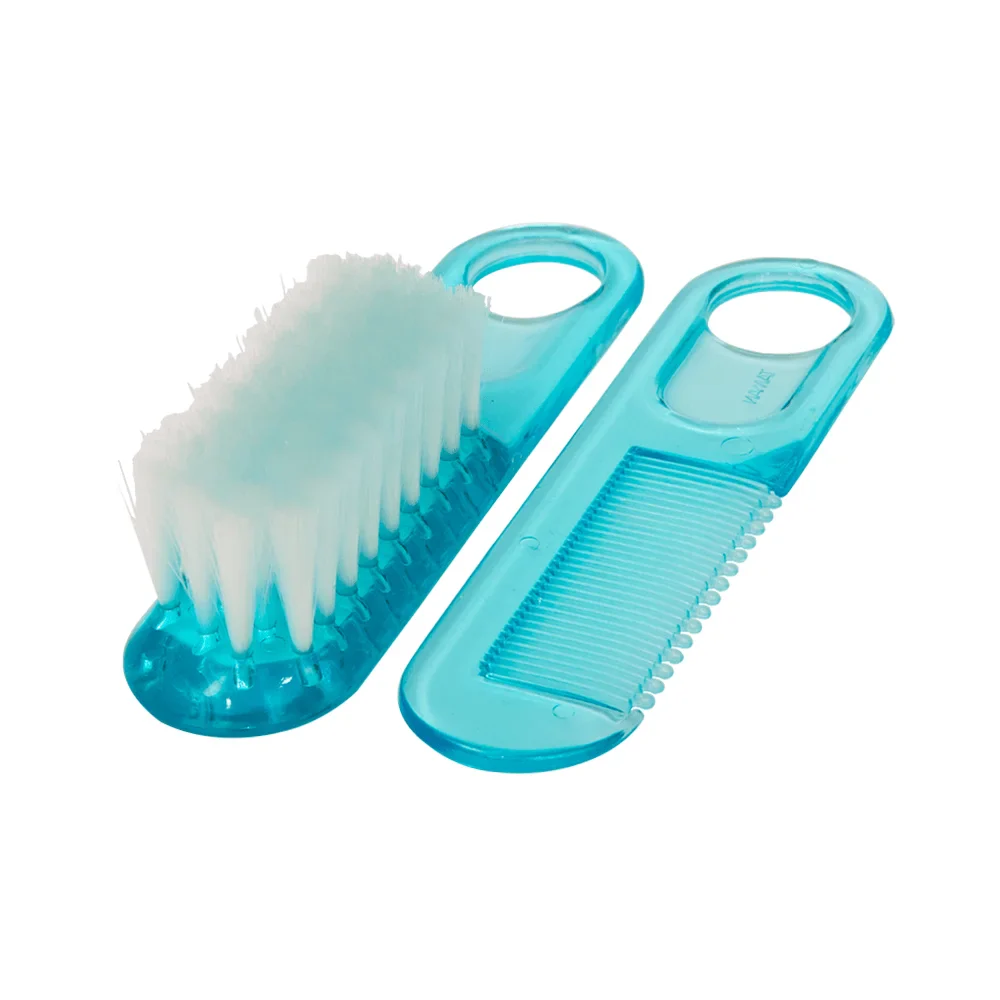 Zubaida's Farlin Comb And Brush Set Blue - BF-150