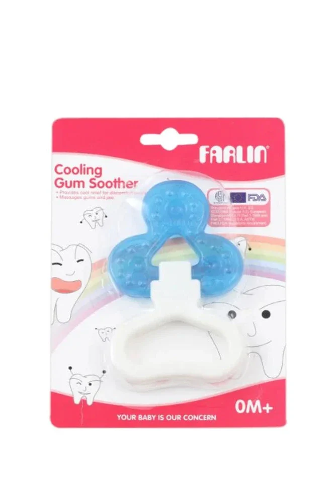 Zubaida's Farlin Cooling Gum Soother Blue - BF-142 - Image 2