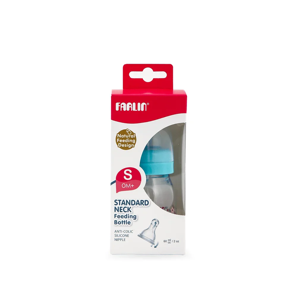 Zubaida's Farlin Feeding Bottle 2 Oz Blue - NF-205 - Image 2