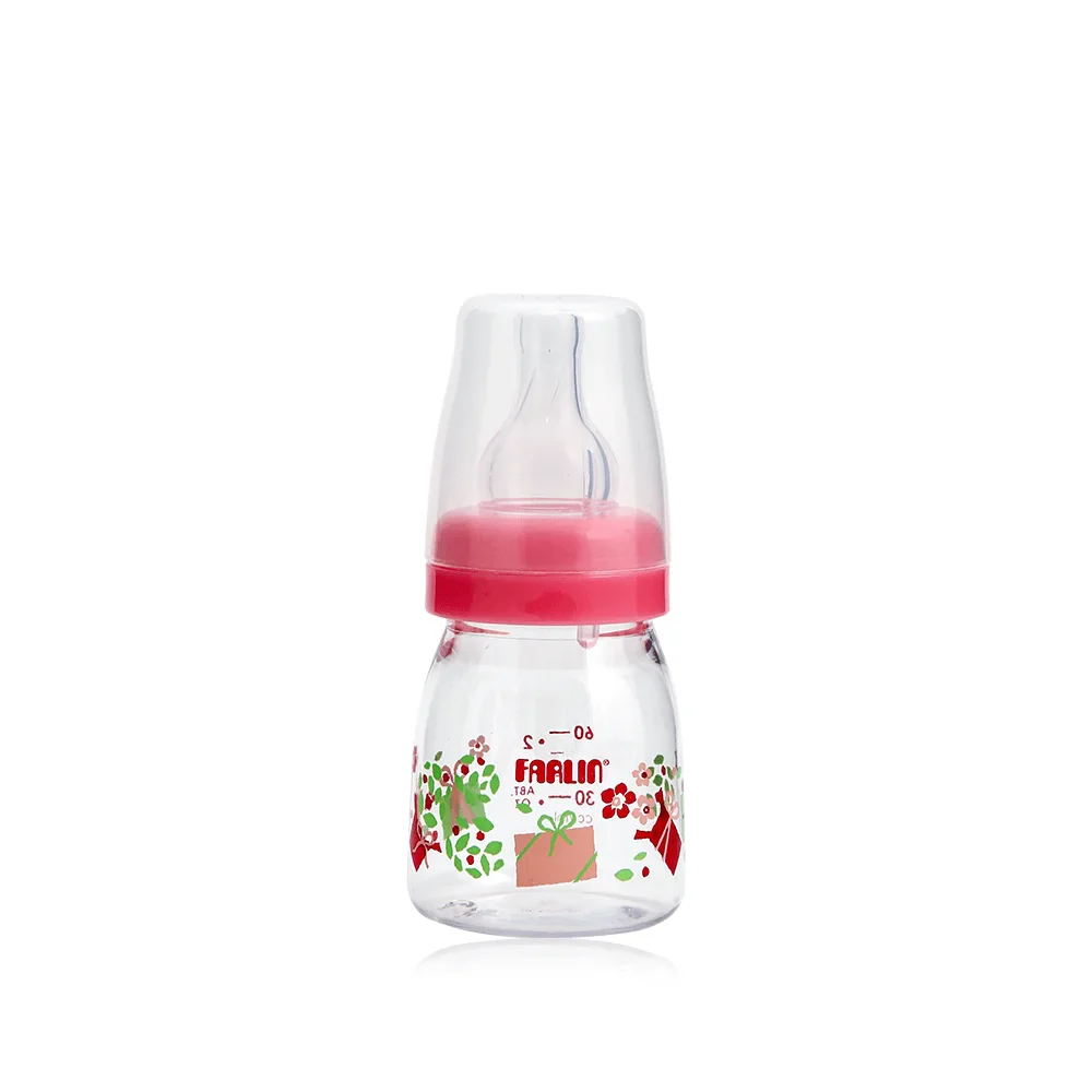 Zubaida's Farlin Feeding Bottle 2 Oz Pink - NF-205