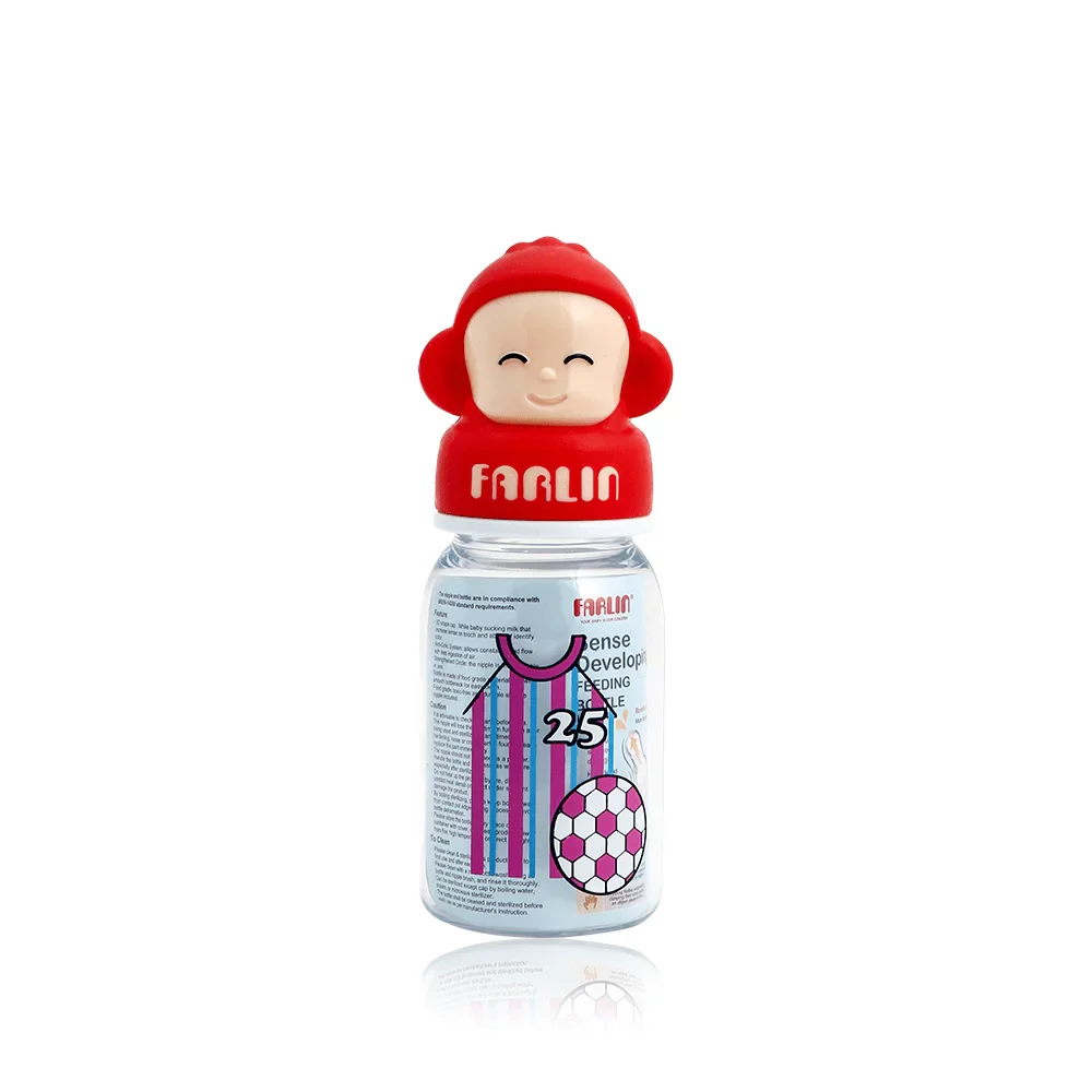 Zubaida's Farlin Feeding Bottle 4 Oz Red - PER-858