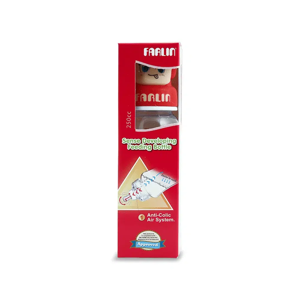 Zubaida's Farlin Feeding Bottle 9 Oz Red - PER-757 - Image 2