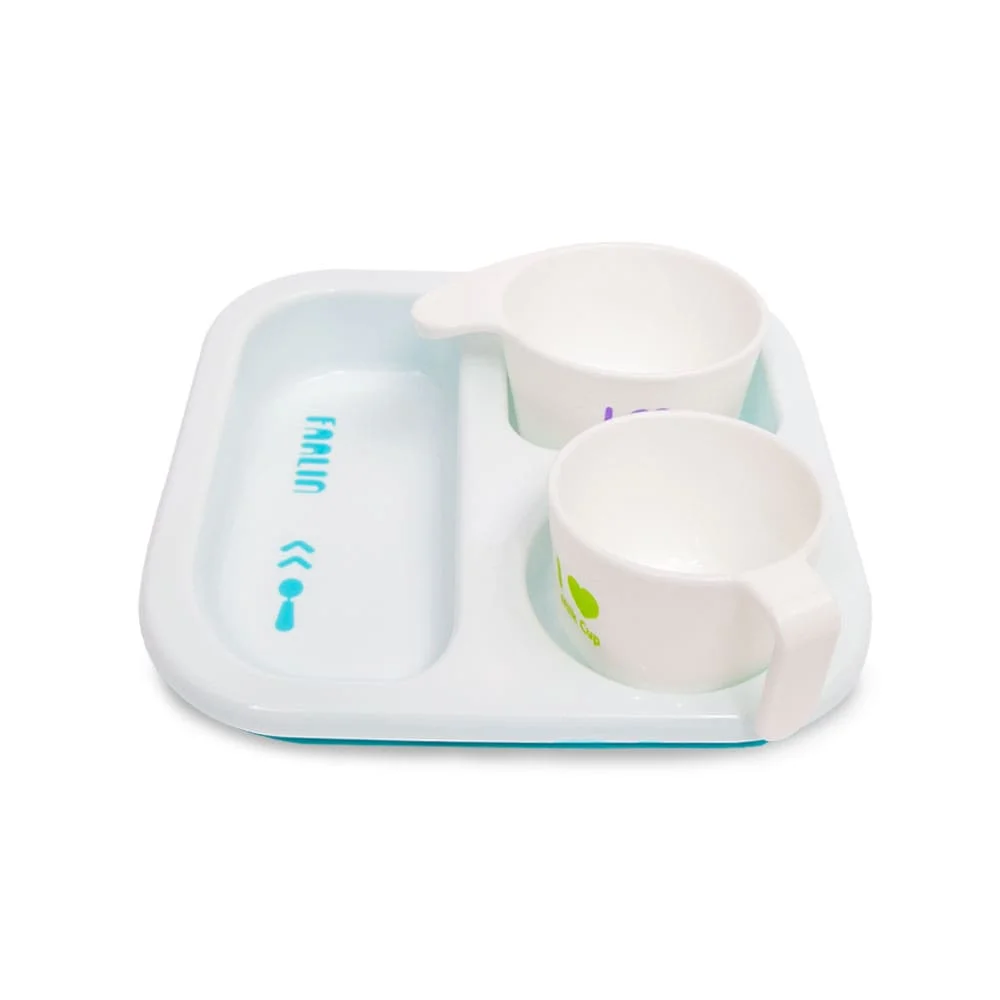 Zubaida's Farlin Feeding Set for Baby PE-PA Blue - AH-20009 - Image 2