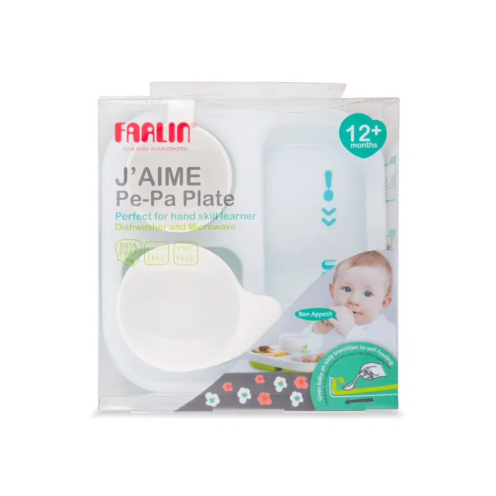 Zubaida's Farlin Feeding Set for Baby PE-PA Blue - AH-20009 - Image 3
