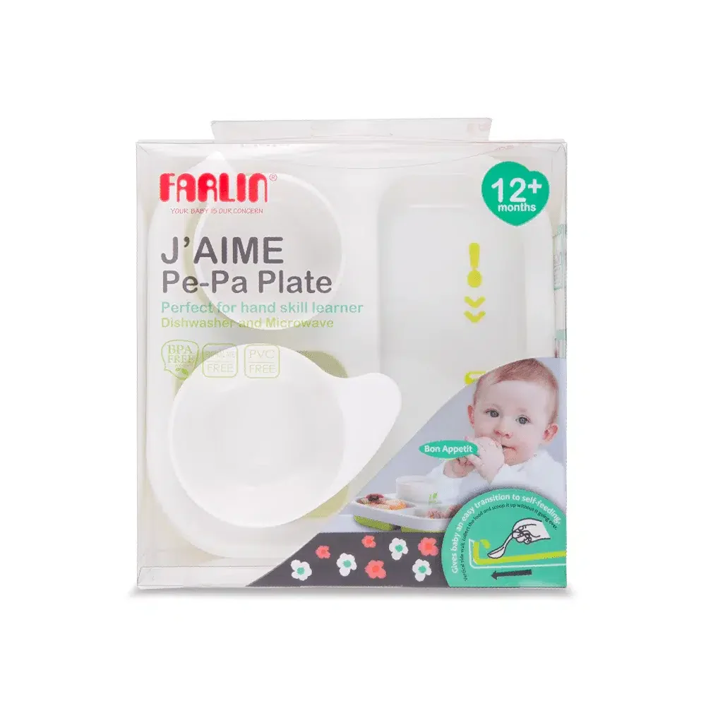 Zubaida's Farlin Feeding Set for Baby PE-PA Green - AH-20009 - Image 3
