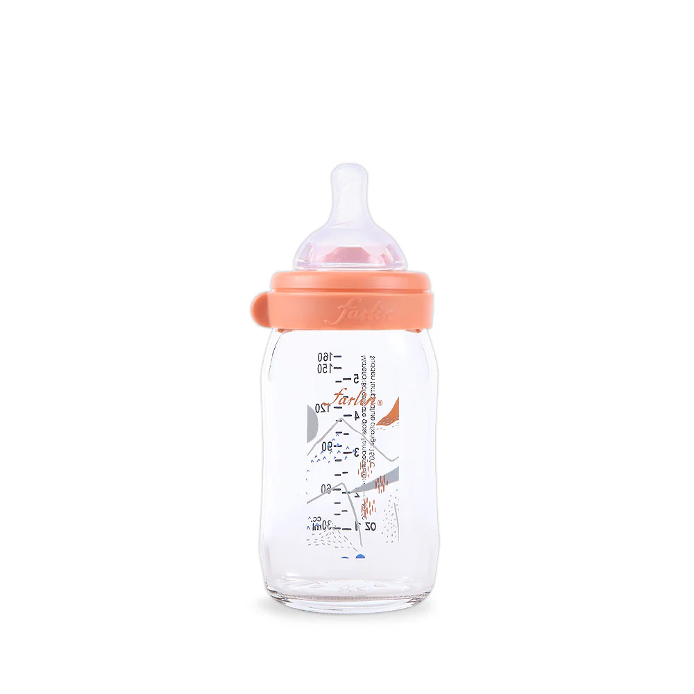 Farlin Glass Wide Neck Feeder 160Ml Orange - AB-32011 at Zubaidas Official™ Pakistan - Image 3