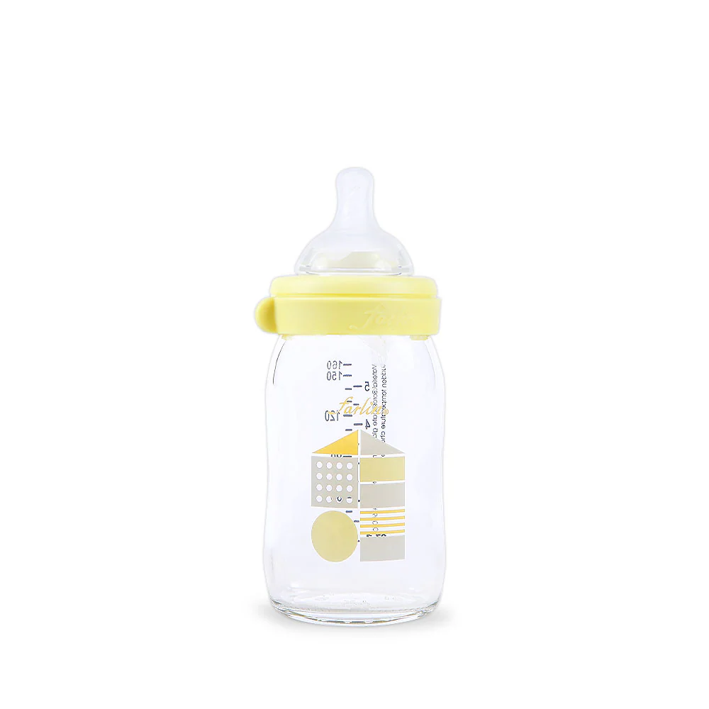 Farlin Glass Wide Neck Feeder 160Ml Yellow - AB-32011 at Zubaidas Official™ Pakistan - Image 3