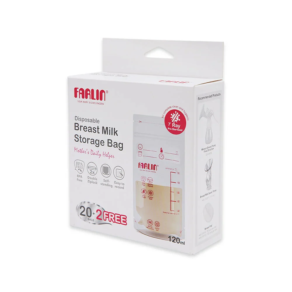 Zubaida's Farlin Milk Storage Bag 120Ml Pk - BP-869-1 - Image 2