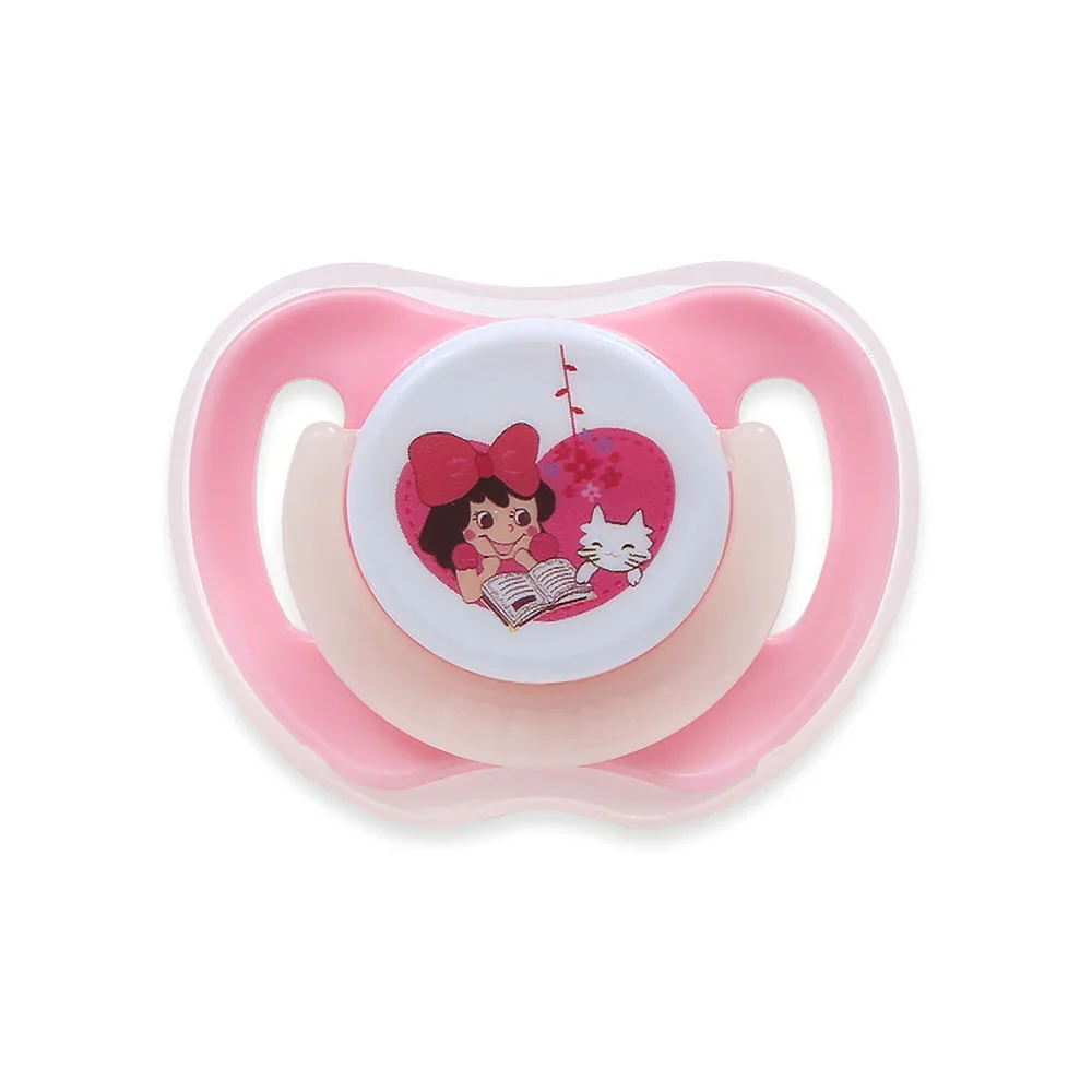 Zubaida's Farlin Newborn Glow-in-Dark Pacifier 6M+ Pink - BA-10020-G