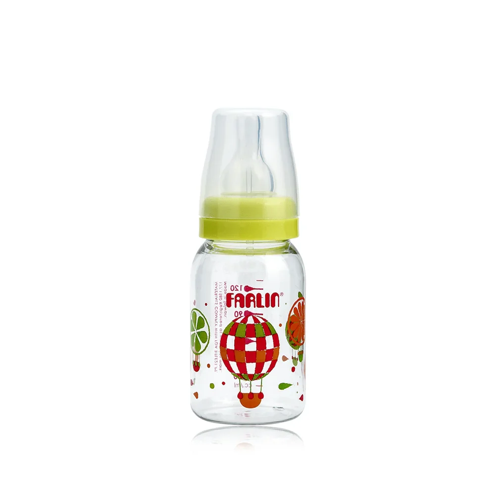 Zubaida's Farlin Pastel Feeding Bottle 4 Oz Green - NF-868
