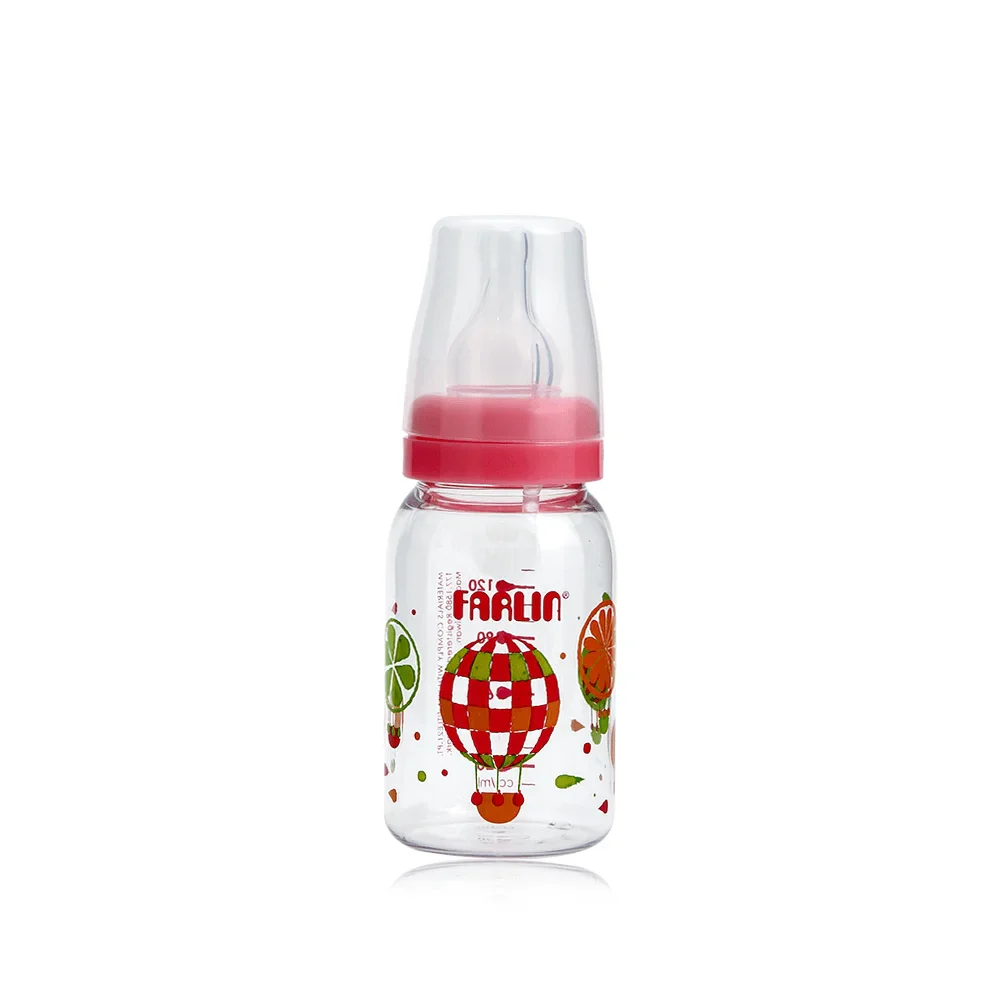 Zubaida's Farlin Pastel Feeding Bottle 4 Oz Pink - NF-868
