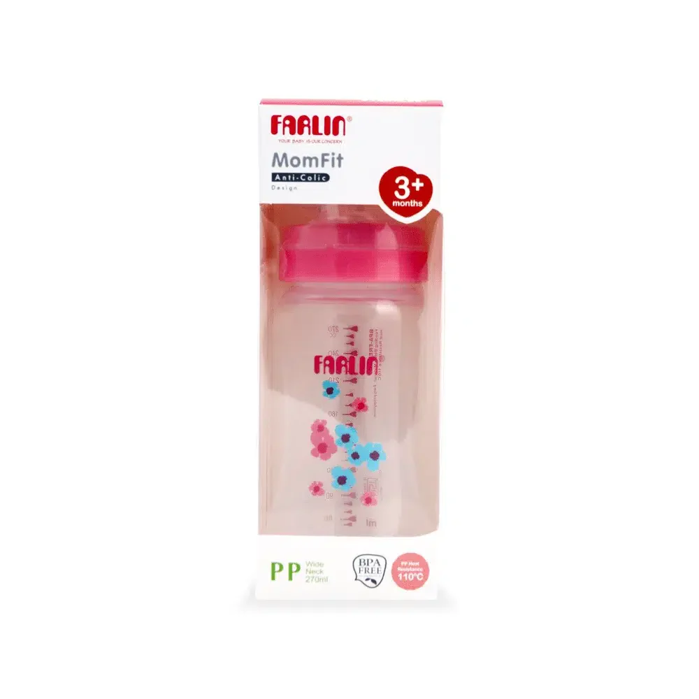 Zubaida's Farlin PP Wide Neck Feeding Bottle 270ML - AB-42011-G - Image 2