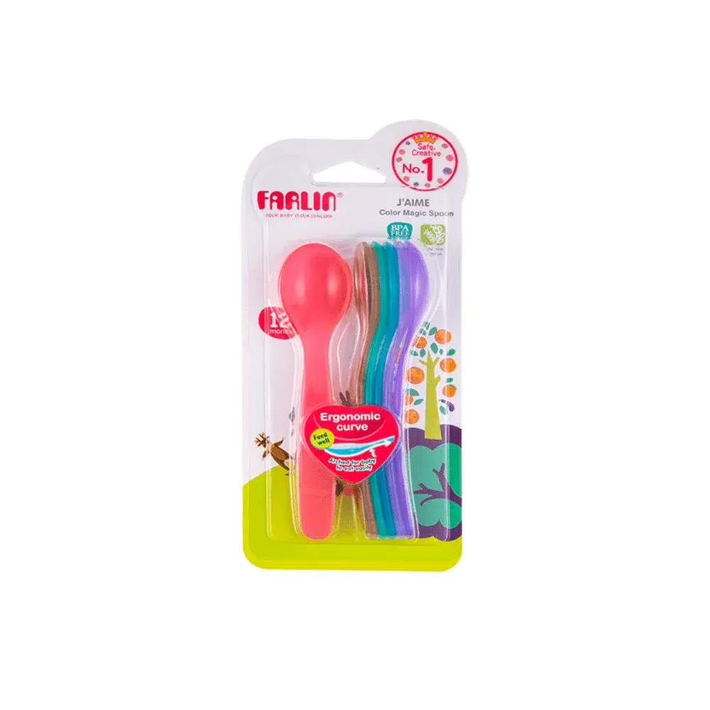 Zubaida's Farlin Rainbow Spoon Set - BF-237A - Image 2