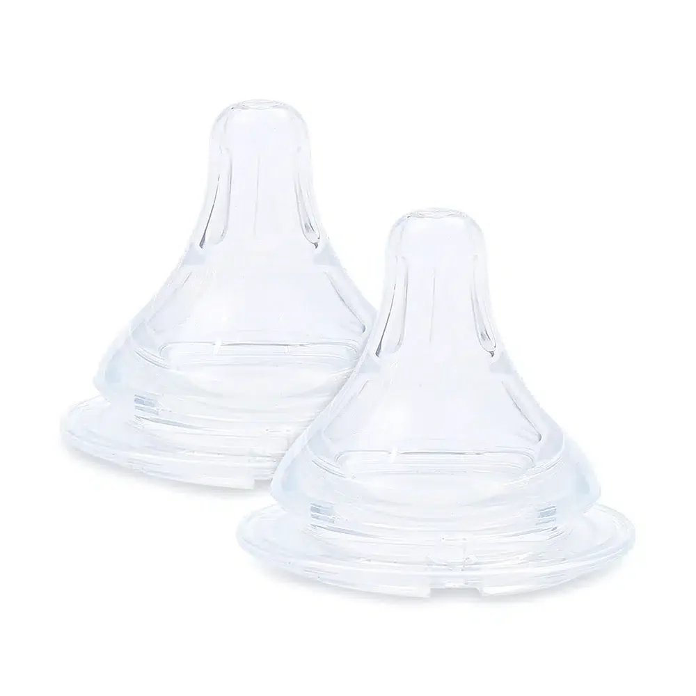 Zubaida's Farlin Silicone Wide-Neck Nipples (Pk-2) - AC-22004-L