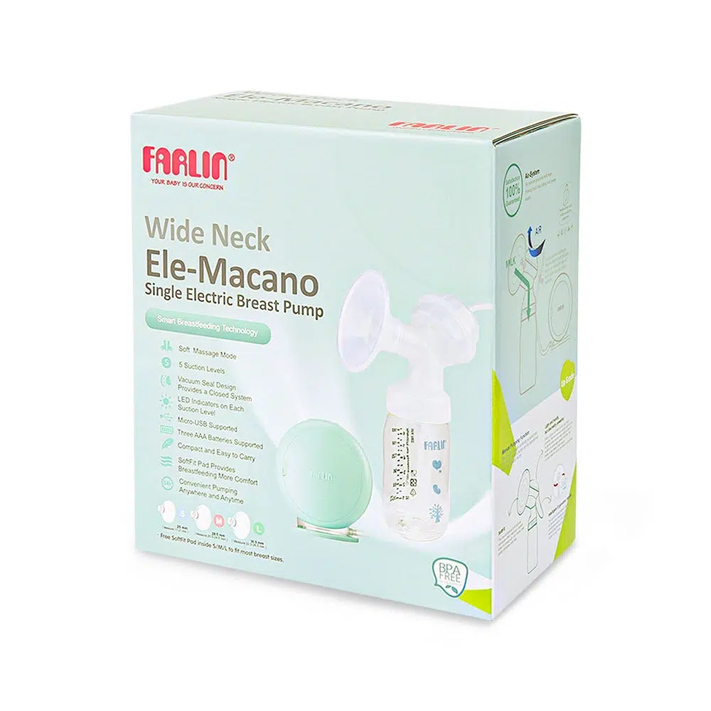 Zubaida's Farlin WN Ele-Macano Electric Breast Pump - AA-12002-W - Image 2